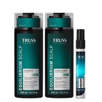 Truss Equilibrium Scalp Kit Shampoo Condicionador e Uso Obrigatório Reconstrutor 30ml Truss Equilibrium Scalp Kit Shampoo Condicionador e Uso Obrigatório Reconstrutor 30ml