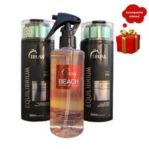 Truss Equilibrium Shampoo e Condicionador 300ml + Beach Waves 260ml Truss Equilibrium Shampoo e Condicionador 300ml + Beach Waves 260ml