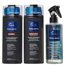 Truss Frizz Zero Home Care Kit Shampoo 300ml + Condicionador 300ml + Tratamento 260ml