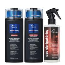 Truss Frizz Zero Kit Shampoo Condicionador e Uso Obrigatório Miracle Summer Reconstrutor 260ml Truss Frizz Zero Kit Shampoo Condicionador e Uso Obrigatório Miracle Summer Reconstrutor 260ml