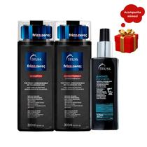 Truss Frizz.Zero Shampoo e Condicionador 300ml +Amino 225ml Truss Frizz.Zero Shampoo e Condicionador 300ml +Amino 225ml