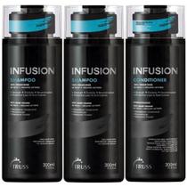 Truss Infusion - 02 Shampoo (300ml) + 01 Condicionador 300ml