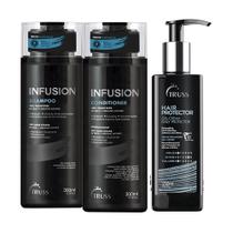 Truss Infusion Sh 300ml + Cd 300ml + Hair Protector Truss Infusion Sh 300ml + Cd 300ml + Hair Protector
