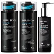 Truss Infusion Shampoo + Condicionador + Night Spa Serum