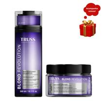 Truss Kit Blond Revolution Shampoo 300ml + Máscara 180g Truss Kit Blond Revolution Shampoo 300ml + Máscara 180g