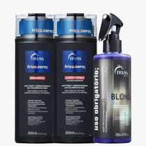 Truss Kit Frizz Zero Shampoo e Condicionador + Uso Obrigatório Blond Tripla Ação Truss Kit Frizz Zero Shampoo e Condicionador + Uso Obrigatório Blond Tripla Ação