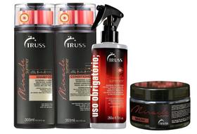 Truss Kit Miracle Summer Shampoo Cond. Máscara Uso Obg Verão