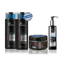 Truss Kit Shampoo 300ml + Condicionador 300ml + Máscara 180gr Miracle + Hair Protector 250ml