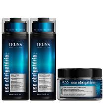 Truss kit shampoo condicionador e máscara uso obrigatório