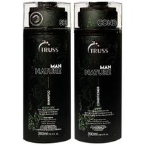 Truss Kit Shampoo e Condicionador Man Nature 300ml Truss Kit Shampoo e Condicionador Man Nature 300ml