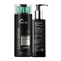 Truss Kit Shampoo Equilibrium + Night Spa (2 Produtos)
