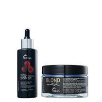 Truss Kit Ultra Concentrated Booster 100ml e Blond Máscara 180g Truss Kit Ultra Concentrated Booster 100ml e Blond Máscara 180g