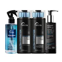 Truss Kit Ultra Hydration Frizz Night Spa (4 Produtos)