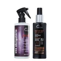 Truss Kit Uso Obrigatório Plus+ Reconstrutor 260ml e Day By Day Leave-in 250ml Truss Kit Uso Obrigatório Plus+ Reconstrutor 260ml e Day By Day Leave-in 250ml