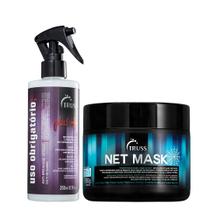 Truss Kit Uso Obrigatório Plus+ Reconstrutor 260ml e Net Mask 550g Truss Kit Uso Obrigatório Plus+ Reconstrutor 260ml e Net Mask 550g