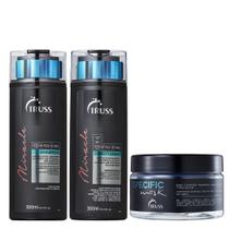 Truss Miracle Kit Shampoo Condicionador e Specific Mask 180g Truss Miracle Kit Shampoo Condicionador e Specific Mask 180g