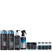 Truss Miracle Kit Shampoo Condicionador Máscara Shock Repair Hair Protector e Uso Obrigatório Reconstrutor 260ml