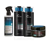 Truss Miracle Shampoo + Condic + Máscara + Uso Obrigatório