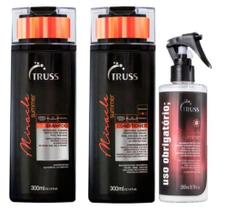 Truss Miracle Summer - Shampoo 300ml + Condicionador 300ml + Uso Obrigatório (Summer) 260ml