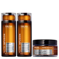 Truss Nutri Infusion Kit Shampoo Condicionador e Máscara 180g Truss Nutri Infusion Kit Shampoo Condicionador e Máscara 180g