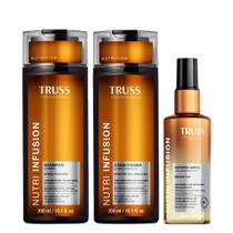 Truss Nutri Infusion Kit Shampoo Condicionador e Óleo 60ml