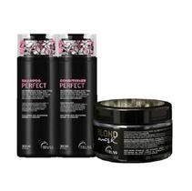 Truss Perfect Kit Shampoo Condicionador 300ml e Mascara Blond 180g