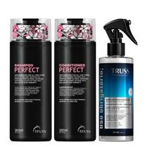 Truss Perfect Kit Shampoo Condicionador e Uso Obrigatório Reconstrutor 260ml