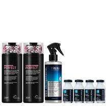 Truss Perfect Kit Shampoo Condicionador Shock Repair e Uso Obrigatório Reconstrutor 260ml