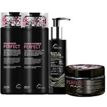 Truss Perfect Shampoo 300ml Condicionador 300ml Mask 180g Body e Volume 250ml