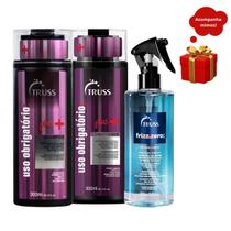 Truss Plus Mais Shampoo e Condicionador 300ml + Frizz Zero 260ml