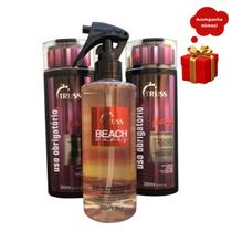 Truss Plus + Shampoo e Condicionador 300ml + Beach Waves 260ml Truss Plus + Shampoo e Condicionador 300ml + Beach Waves 260ml