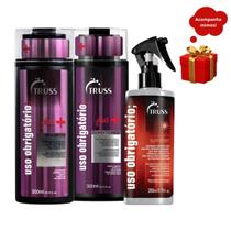 Truss Plus + Shampoo e Condicionador 300ml+Summer Miracle 260ml Truss Plus + Shampoo e Condicionador 300ml+Summer Miracle 260ml