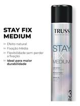 Truss Professional Stay Fix Medium Fixador De Cabelo 450ml