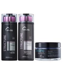 Truss Structure Kit Shampoo Condicionador e Specific Mask 180g Truss Structure Kit Shampoo Condicionador e Specific Mask 180g