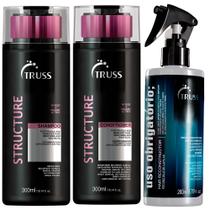 Truss Structure Sh + Condicionador 300ml + Uso Reconstrutor