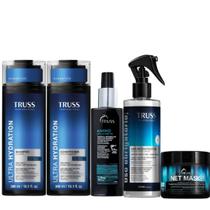 Truss Ultra Hydration Kit Shampoo Condicionador Amino Net Mask e Uso Obrigatório Reconstrutor 260ml Truss Ultra Hydration Kit Shampoo Condicionador Amino Net Mask e Uso Obrigatório Reconstrutor 260ml