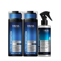 Truss Ultra Hydration Kit Shampoo Condicionador e Uso Obrigatório Reconstrutor 260ml Truss Ultra Hydration Kit Shampoo Condicionador e Uso Obrigatório Reconstrutor 260ml