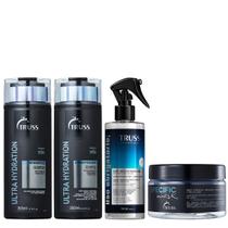 Truss Ultra Hydration Kit Shampoo Condicionador Specific Mask e Uso Obrigatório Reconstrutor 260ml