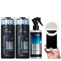 Truss Ultra Hydration Kit Shampoo Condicionador Uso Obrigatório Reconstrutor 260ml e Selfie Ring Light Truss Ultra Hydration Kit Shampoo Condicionador Uso Obrigatório Reconstrutor 260ml e Selfie Ring Light