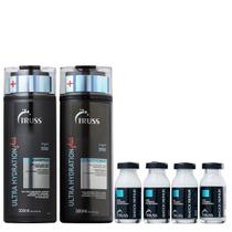 Truss Ultra Hydration Plus+ Kit Shampoo Condicionador e Shock Repair 4x17ml Truss Ultra Hydration Plus+ Kit Shampoo Condicionador e Shock Repair 4x17ml