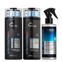 Truss Ultra Hydration Plus+ Kit Shampoo Condicionador e Uso Obrigatório Reconstrutor 260ml Truss Ultra Hydration Plus+ Kit Shampoo Condicionador e Uso Obrigatório Reconstrutor 260ml