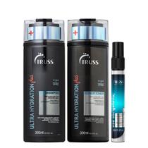 Truss Ultra Hydration Plus+ Kit Shampoo Condicionador e Uso Obrigatório Reconstrutor 30ml