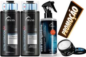 Truss Ultra Hydration Plus Shampoo e Condic+Uso Obg+Mini Net