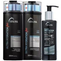 Truss Ultra Hydration Plus Shampoo e Condicionador 300ml +Hair Protector 250ml Truss Ultra Hydration Plus Shampoo e Condicionador 300ml +Hair Protector 250ml