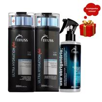 Truss Ultra Hydration Plus Shampoo e Condicionador 300ml + Uso Obrigatório 260ml