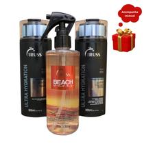 Truss Ultra Hydration Shampoo e Condicionador 300ml + Beach Waves 260ml Truss Ultra Hydration Shampoo e Condicionador 300ml + Beach Waves 260ml