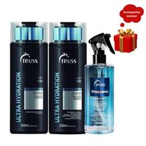 Truss Ultra Hydration Shampoo e Condicionador 300ml + Frizz Zero 260ml