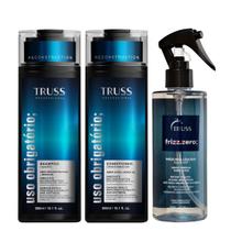 Truss Uso Obrigatório Kit Shampoo Condicionador e Frizz Zero Spray 260ml
