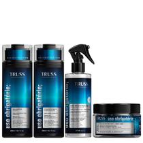 Truss Uso Obrigatório Kit Shampoo Condicionador Máscara e Reconstrutor 260ml Truss Uso Obrigatório Kit Shampoo Condicionador Máscara e Reconstrutor 260ml