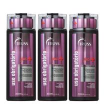 Truss Uso Obrigatório Plus+ Kit 2 Shampoo e 1 Condicionador 300ml